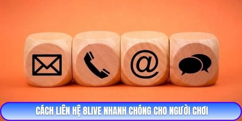 Cách liên hệ 8live nhanh chóng cho người chơi
